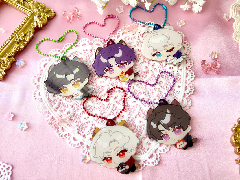 LADS KITTY CHARMS