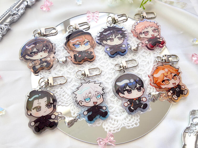 SHIP CHARMS (BSD, JJK, HAIKYUU)